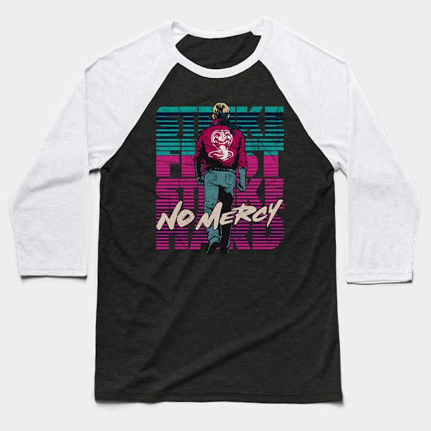 No mercy Baseball T-Shirt by PaperHead